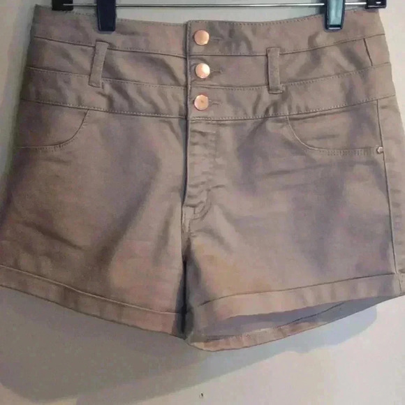 Women's Refuge shorts dark‎ lavender size 10 - Picture 1 of 5